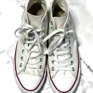High top converse white W9/M7